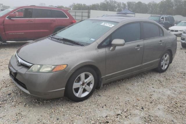 1HGFA16846L041928 - 2006 HONDA CIVIC EX GRAY photo 1