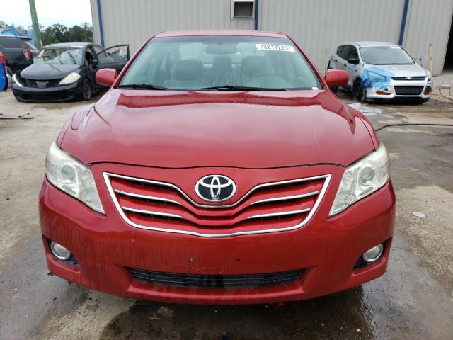 4T4BF3EK2AR027845 - 2010 TOYOTA CAMRY BASE RED photo 5