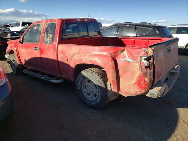 1GTDT196258169709 - 2005 GMC CANYON RED photo 2