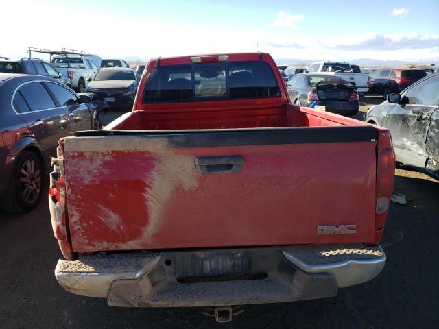 1GTDT196258169709 - 2005 GMC CANYON RED photo 6