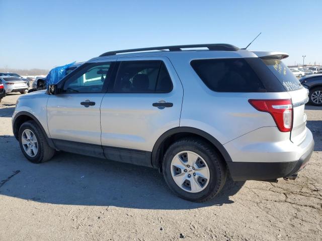 1FM5K8B89DGA44668 - 2013 FORD EXPLORER SILVER photo 2