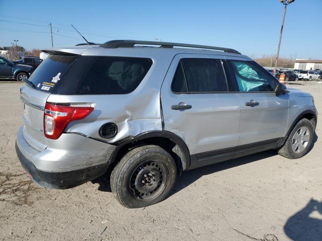 1FM5K8B89DGA44668 - 2013 FORD EXPLORER SILVER photo 3