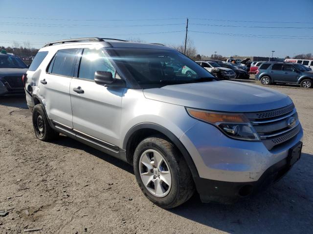 1FM5K8B89DGA44668 - 2013 FORD EXPLORER SILVER photo 4