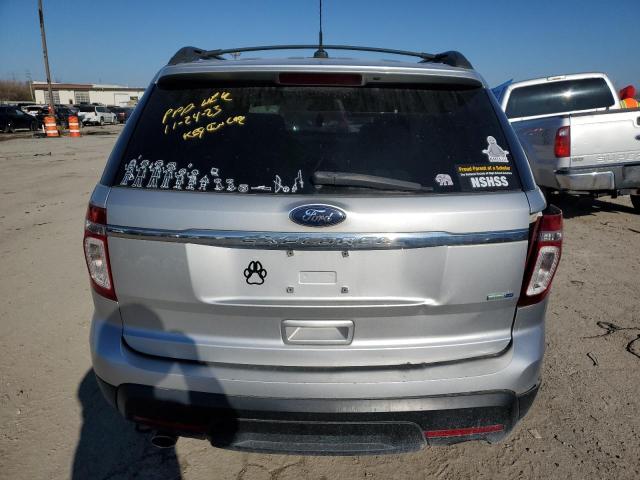 1FM5K8B89DGA44668 - 2013 FORD EXPLORER SILVER photo 6