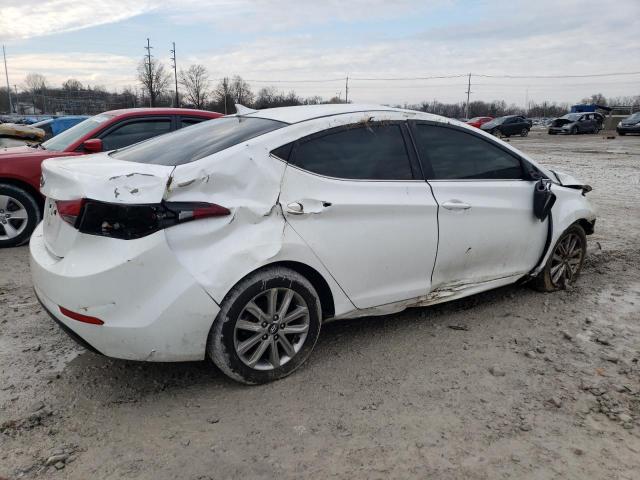 5NPDH4AE0FH571740 - 2015 HYUNDAI ELANTRA SE WHITE photo 3