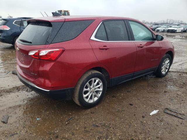 3GNAXUEV2LS549327 - 2020 CHEVROLET EQUINOX LT RED photo 3