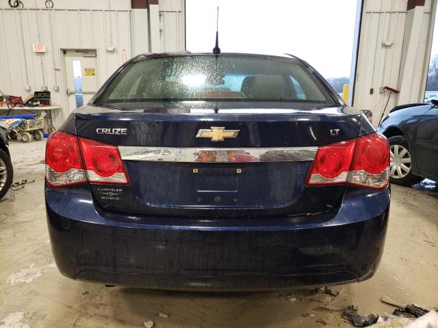 1G1PF5S98B7243936 - 2011 CHEVROLET CRUZE LT BLUE photo 6