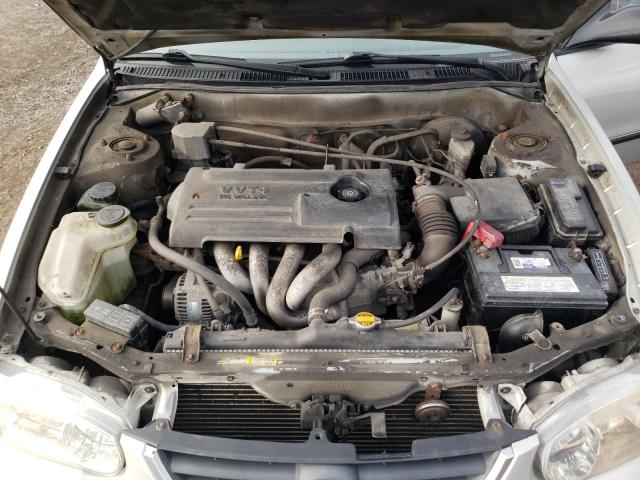 2T1BR12E32C867401 - 2002 TOYOTA COROLLA CE SILVER photo 11