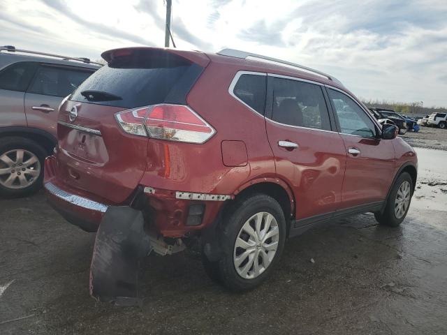 KNMAT2MT6GP614984 - 2016 NISSAN ROGUE S BURGUNDY photo 3