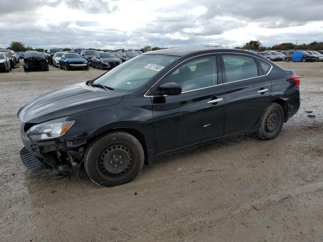 3N1AB7AP5KY211662 - 2019 NISSAN SENTRA S BLACK photo 1