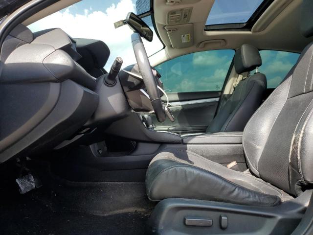 19XFC1F7XHE009304 - 2017 HONDA CIVIC EXL შავი ფოტო 7