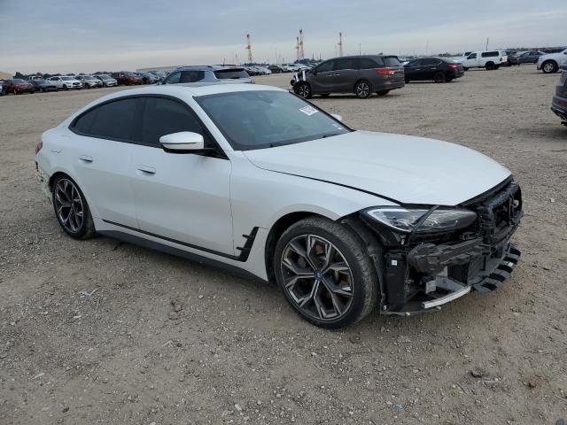 WBY73AW0XNFN07297 - 2022 BMW I4 EDRIVE4 WHITE photo 4