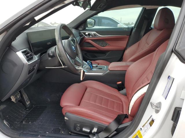WBY73AW0XNFN07297 - 2022 BMW I4 EDRIVE4 WHITE photo 7