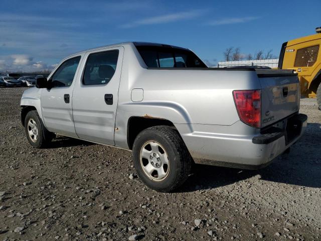 2HJYK162X9H502739 - 2009 HONDA RIDGELINE RT SILVER photo 2