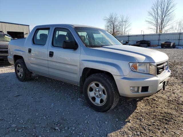 2HJYK162X9H502739 - 2009 HONDA RIDGELINE RT SILVER photo 4