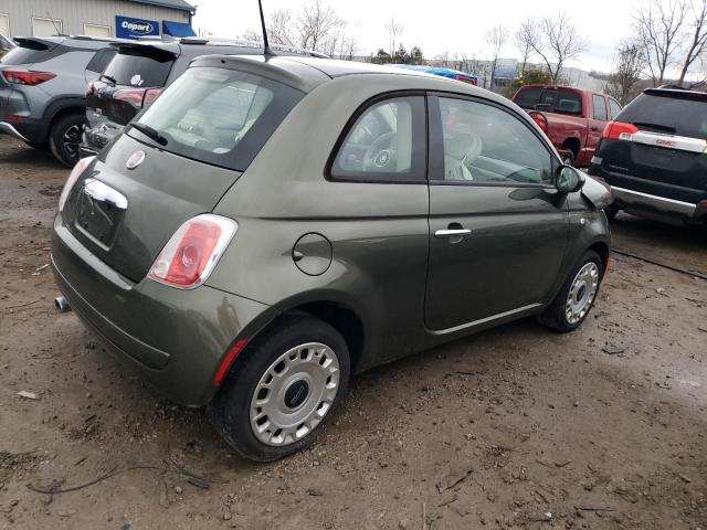 3C3CFFAR2FT502407 - 2015 FIAT 500 POP GRAY photo 3