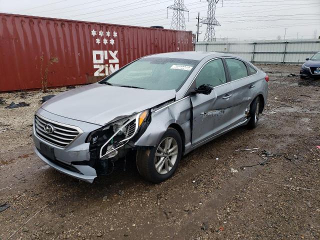 5NPE24AF0FH066974 - 2015 HYUNDAI SONATA SE SILVER photo 1