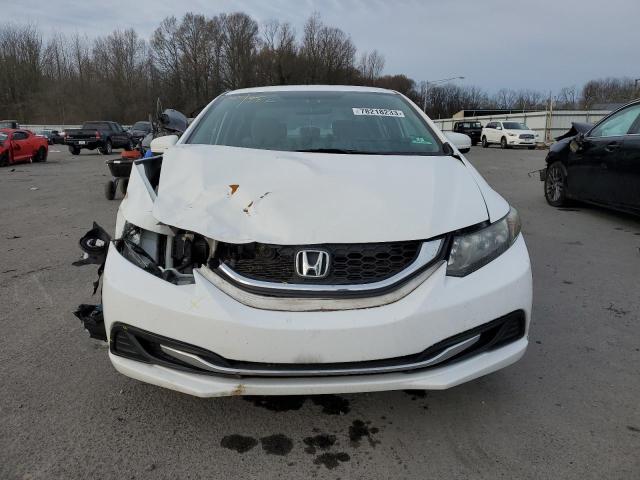 19XFB2F59EE007224 - 2014 HONDA CIVIC LX WHITE photo 5