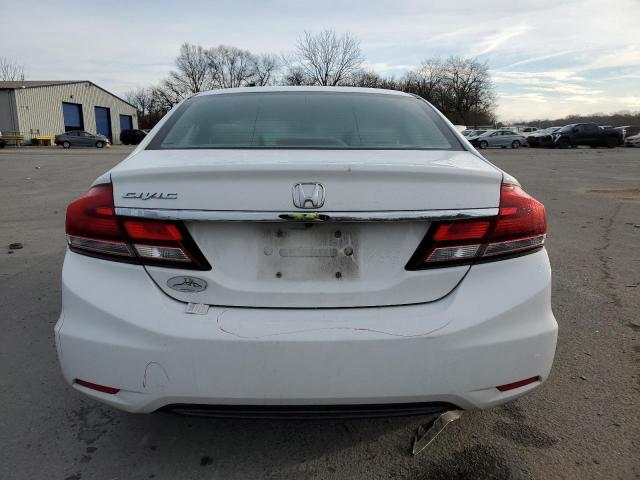 19XFB2F59EE007224 - 2014 HONDA CIVIC LX WHITE photo 6