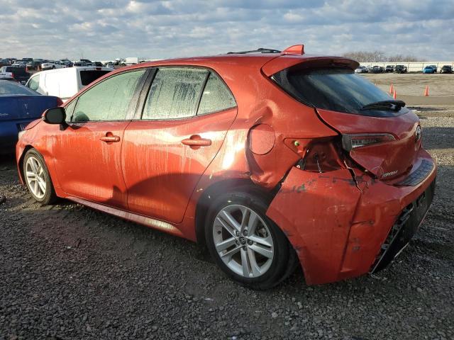 JTNK4RBE6K3032880 - 2019 TOYOTA COROLLA SE RED photo 2