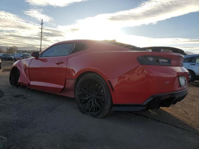 1G1FF1R72J0155593 - 2018 CHEVROLET CAMARO SS RED photo 2