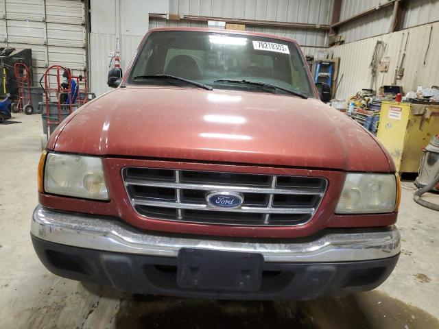 1FTYR10DX3PA27610 - 2003 FORD RANGER MAROON photo 5