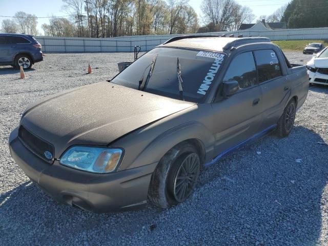 4S4BT62C136114421 - 2003 SUBARU BAJA SPORT GRAY photo 1