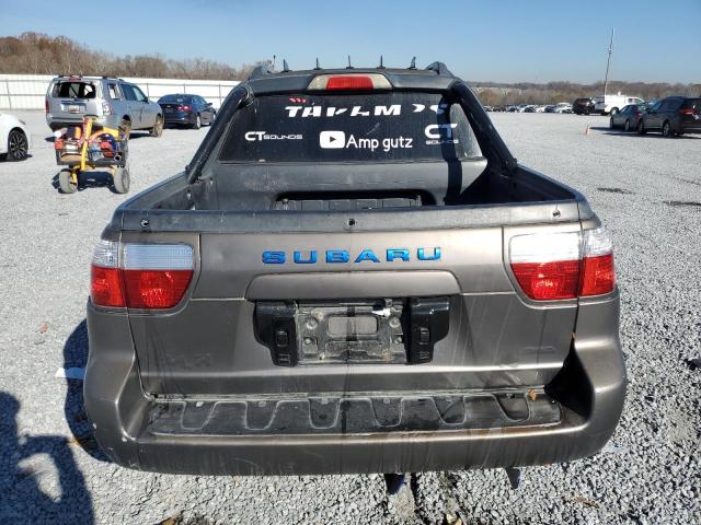 4S4BT62C136114421 - 2003 SUBARU BAJA SPORT GRAY photo 6