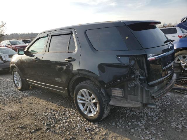 1FM5K7B88FGB71800 - 2015 FORD EXPLORER BLACK photo 2