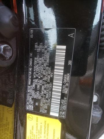 2T2HK31U49C113691 - 2009 LEXUS RX 350 BLACK photo 12