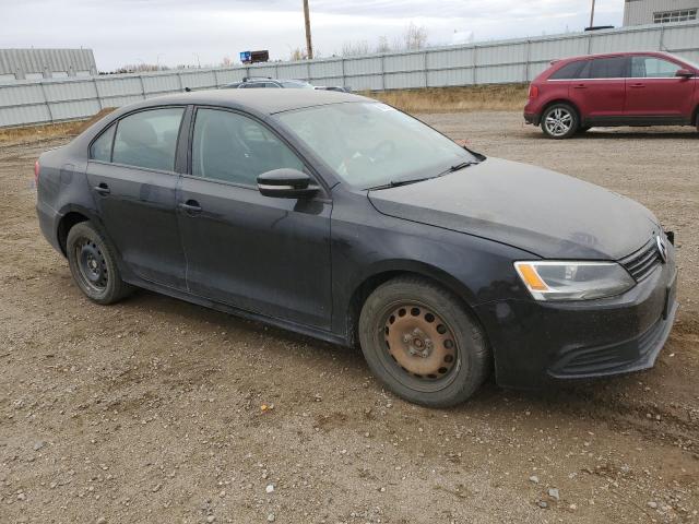 3VWD17AJ6EM365475 - 2014 VOLKSWAGEN JETTA SE BLACK photo 4