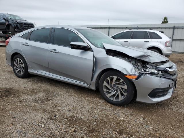 2HGFC2F74JH592972 - 2018 HONDA CIVIC EX SILVER photo 4