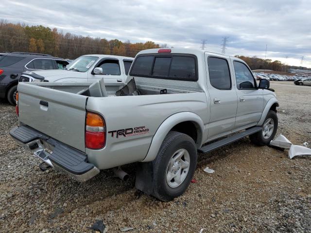 5TEGN92N22Z050902 - 2002 TOYOTA TACOMA DOUBLE CAB PRERUNNER SILVER photo 3