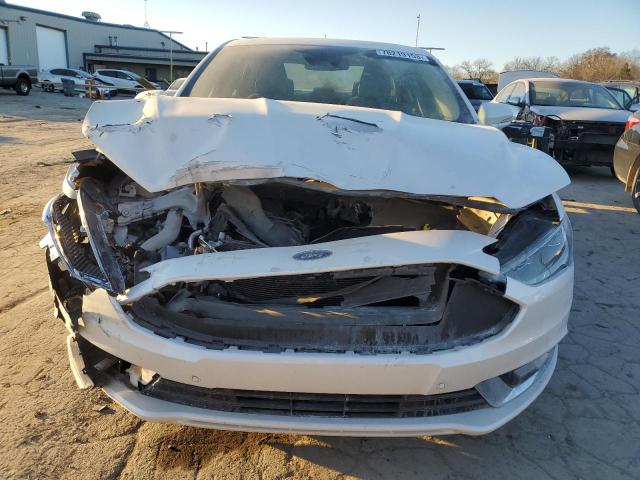 3FA6P0RU5JR164797 - 2018 FORD FUSION TITANIUM/PLATINUM HEV WHITE photo 5