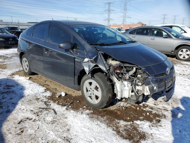 JTDKN3DU6A0154867 - 2010 TOYOTA PRIUS GRAY photo 4