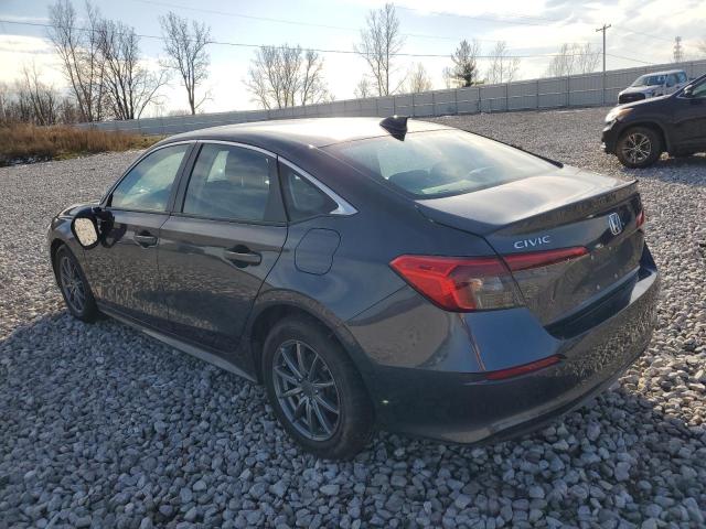 2HGFE2F24NH542495 - 2022 HONDA CIVIC LX GRAY photo 2