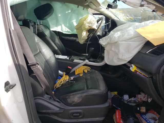 2FMDK4JCXEBB82867 - 2014 FORD EDGE SEL WHITE photo 7