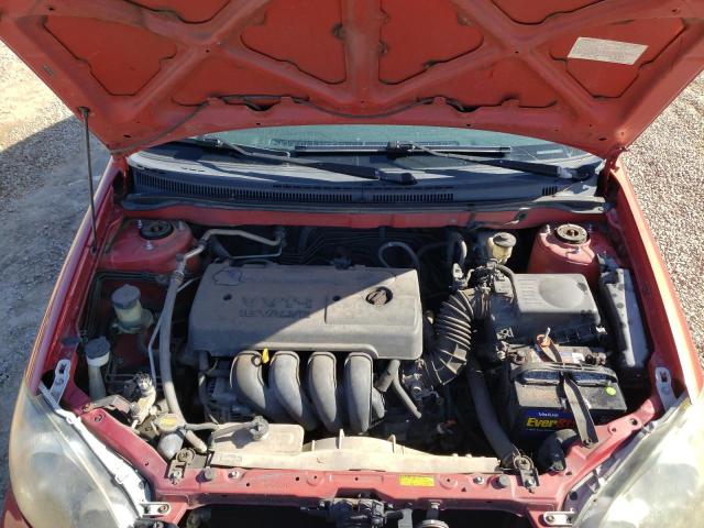 2T1BR30E96C685819 - 2006 TOYOTA COROLLA CE RED photo 11