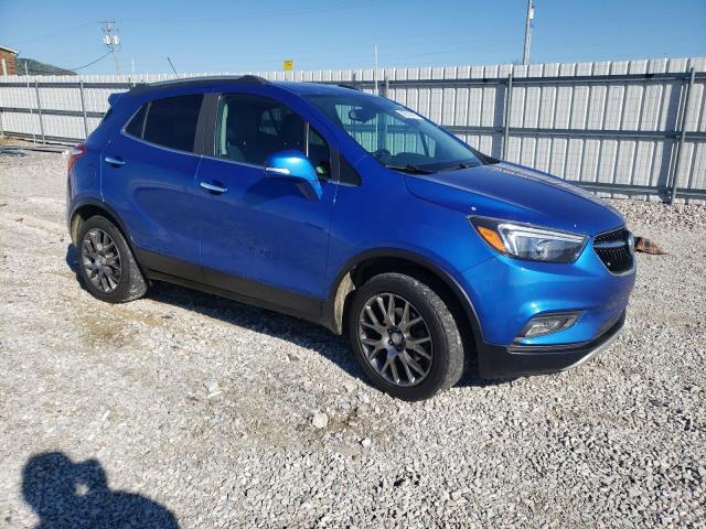 KL4CJ2SB7HB061604 - 2017 BUICK ENCORE SPORT TOURING BLUE photo 4