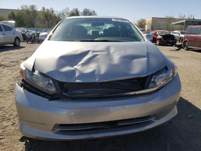 2HGFB2F95CH557753 - 2012 HONDA CIVIC EXL ვერცხლისფერი ფოტო 5