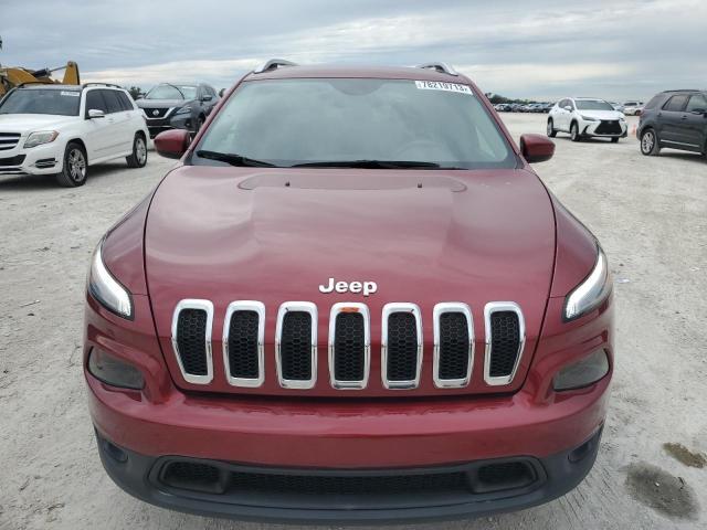 1C4PJLCB1GW143802 - 2016 JEEP CHEROKEE LATITUDE MAROON photo 5