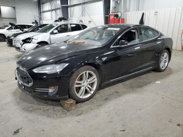 5YJSA1S1XEFP57367 - 2014 TESLA MODEL S BLACK photo 1