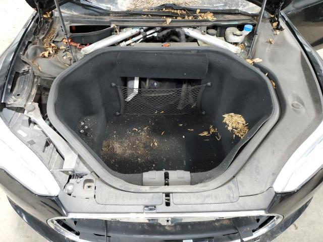 5YJSA1S1XEFP57367 - 2014 TESLA MODEL S BLACK photo 12