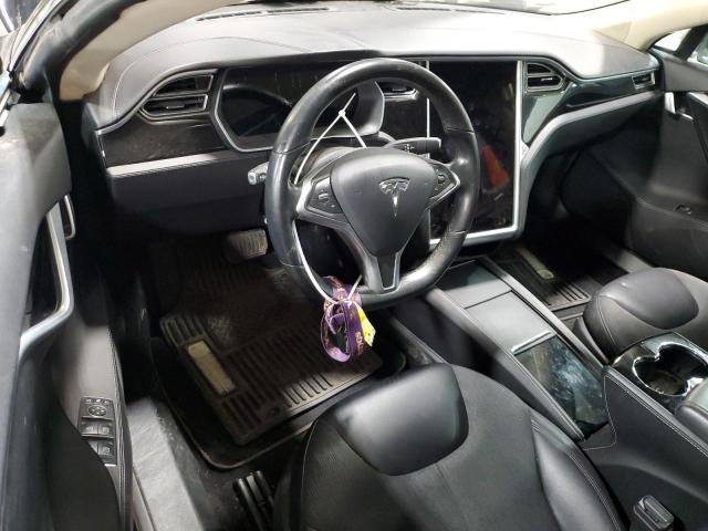5YJSA1S1XEFP57367 - 2014 TESLA MODEL S BLACK photo 8