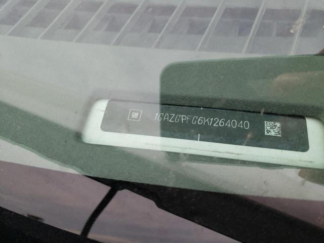 1GAZGPFG6K1264040 - 2019 CHEVROLET EXPRESS G3 LT WHITE photo 13