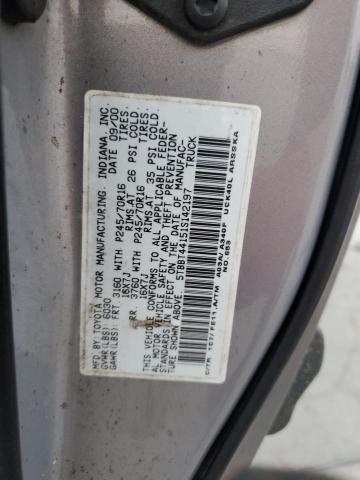 5TBBT44151S142197 - 2001 TOYOTA TUNDRA ACCESS CAB თაფლისფერი ფოტო 12