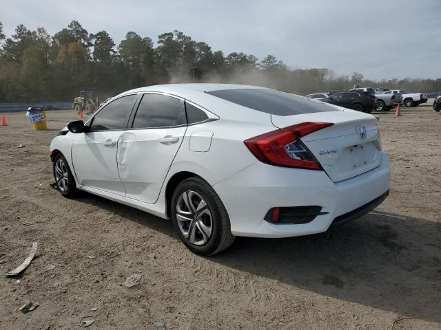 2HGFC2F57JH513731 - 2018 HONDA CIVIC LX WHITE photo 2