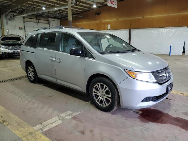 5FNRL5H67CB028730 - 2012 HONDA ODYSSEY EXL SILVER photo 4