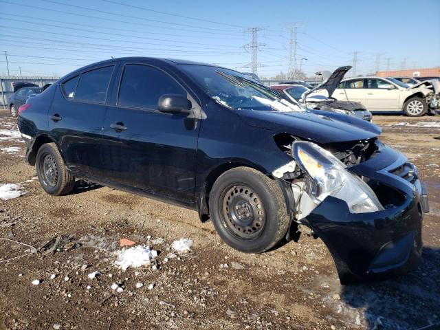 3N1CN7AP4FL861148 - 2015 NISSAN VERSA S BLACK photo 4