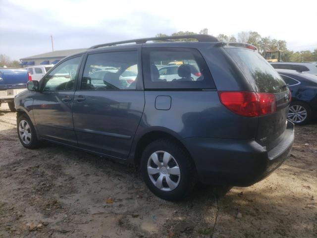 5TDZK23C77S072677 - 2007 TOYOTA SIENNA CE GRAY photo 2